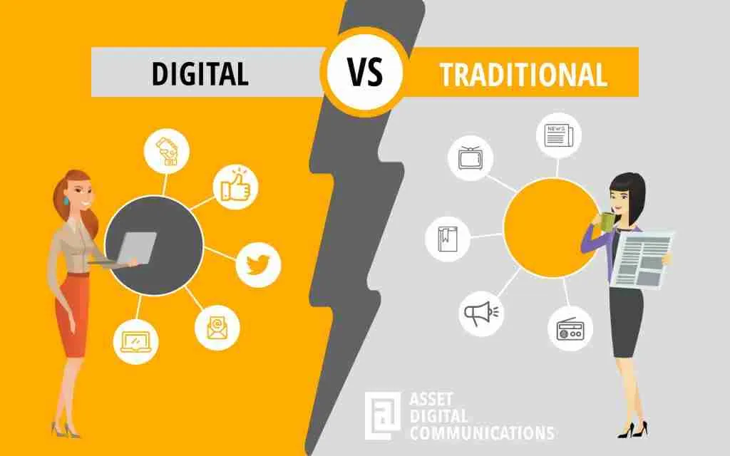 Digital Marketing vs Traditional Marketing